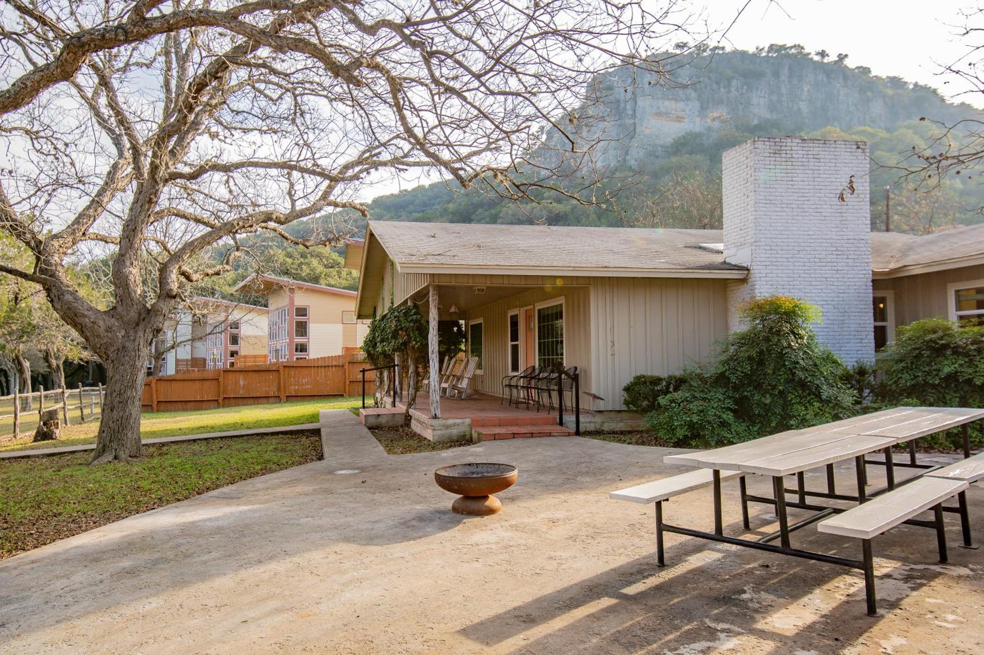 Seven Bluff Cabins Concan Kültér fotó