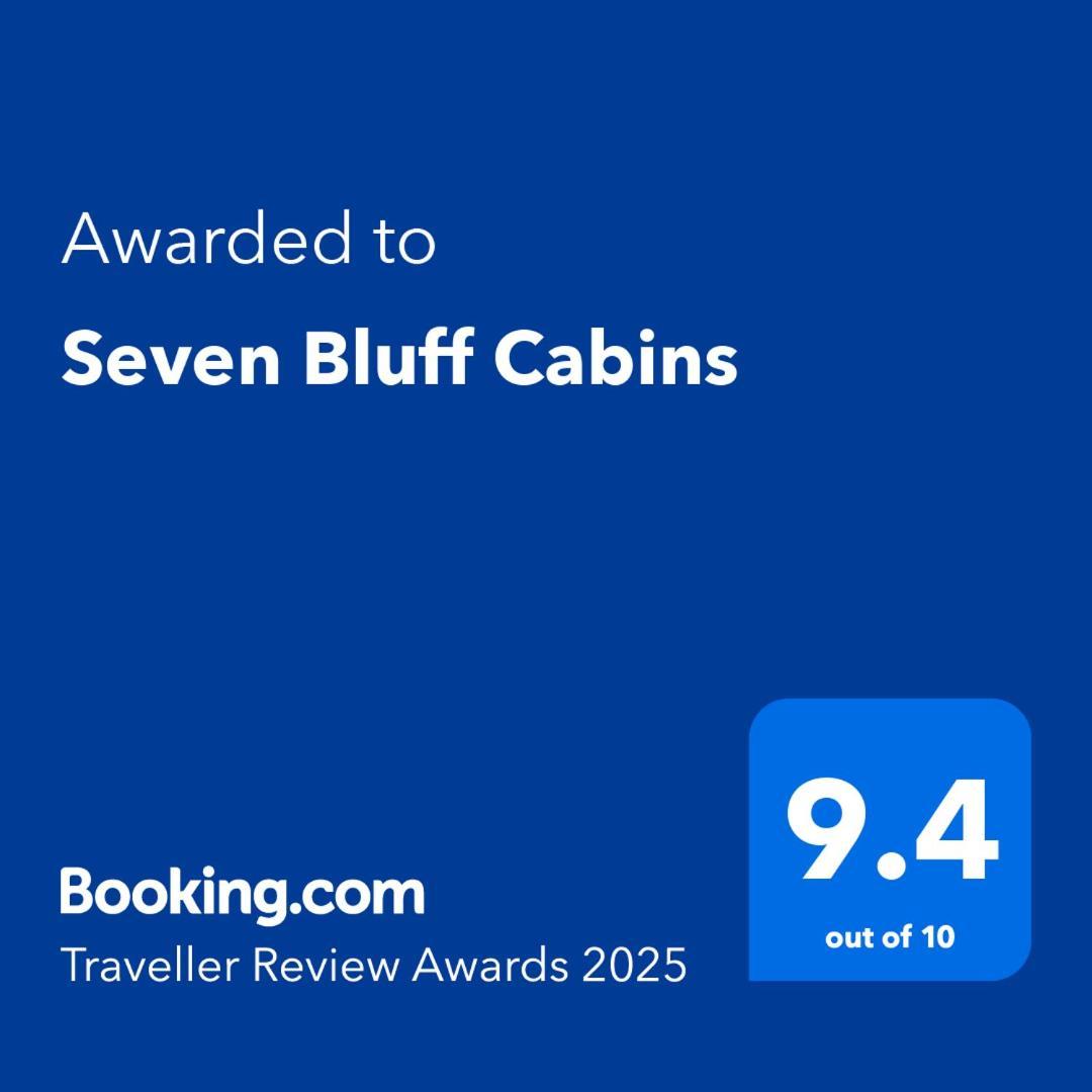 Seven Bluff Cabins Concan Kültér fotó